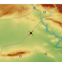 Nearby Forecast Locations - Rabiah - Map