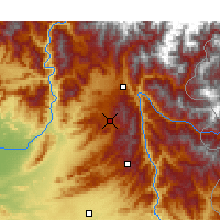 Nearby Forecast Locations - Kakol - Map