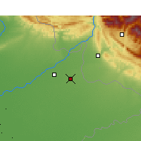 Nearby Forecast Locations - Sialkot - Map