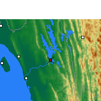 Nearby Forecast Locations - Rangamati - Map