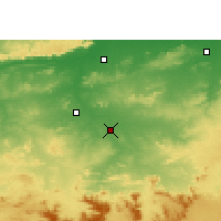 Nearby Forecast Locations - Medininagar - Map