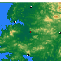 Nearby Forecast Locations - Sariwon - Map