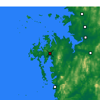 Nearby Forecast Locations - Seosan - Map