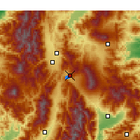 Nearby Forecast Locations - Suwa - Map