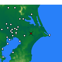 Nearby Forecast Locations - Tokio N Int - Map