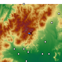 Nearby Forecast Locations - Nikkō - Map