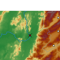 Nearby Forecast Locations - Bhamo - Map