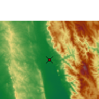 Nearby Forecast Locations - Taungoo - Map