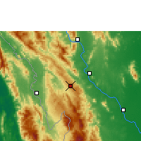 Nearby Forecast Locations - Doi Mu Soe Agromet - Map
