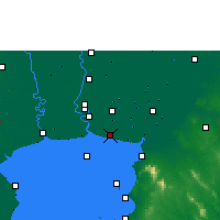 Nearby Forecast Locations - Samutprakan Agromet - Map