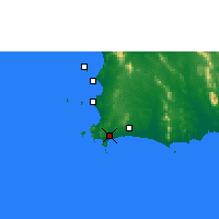 Nearby Forecast Locations - Sattahip district - Map