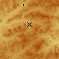 Nearby Forecast Locations - Tulihe - Map