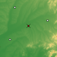 Nearby Forecast Locations - Qing'an - Map