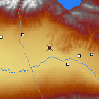 Nearby Forecast Locations - Huocheng - Map