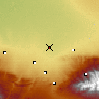 Nearby Forecast Locations - Wujiaqu - Map