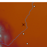 Nearby Forecast Locations - Yarkant - Map