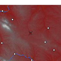Nearby Forecast Locations - Dingxi - Map