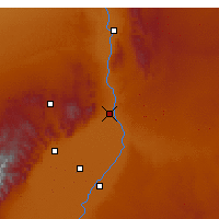 Nearby Forecast Locations - Huinong - Map