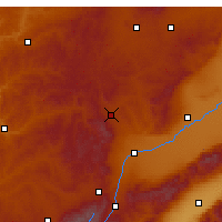 Nearby Forecast Locations - Pinglu - Map