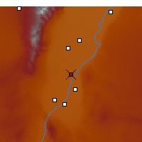 Nearby Forecast Locations - Yongning/NXA - Map