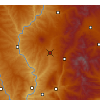 Nearby Forecast Locations - Lin Xian/SHX - Map