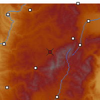 Nearby Forecast Locations - Wuzhai - Map