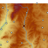 Nearby Forecast Locations - Anze - Map