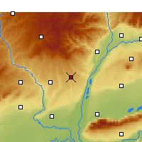 Nearby Forecast Locations - Heyang - Map