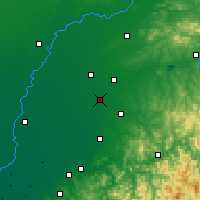 Nearby Forecast Locations - Sujiatun - Map