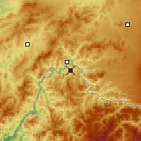 Nearby Forecast Locations - Linjiang - Map