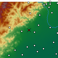 Nearby Forecast Locations - Laishui - Map