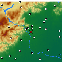 Nearby Forecast Locations - Fengtai/Beij. - Map