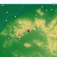 Nearby Forecast Locations - Huanghua - Map