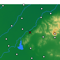 Nearby Forecast Locations - Pingyin - Map