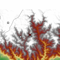 Nearby Forecast Locations - Thimphu - Map