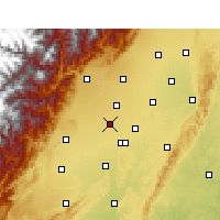 Nearby Forecast Locations - Wenjiang - Map