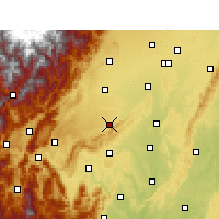 Nearby Forecast Locations - Pujiang/SCH - Map