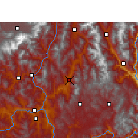 Nearby Forecast Locations - Miyi - Map