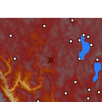 Nearby Forecast Locations - Yimen - Map