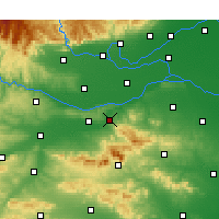 Nearby Forecast Locations - Gongyi - Map