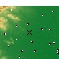 Nearby Forecast Locations - Xuchang - Map