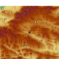 Nearby Forecast Locations - Shangzhou - Map