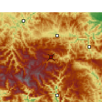 Nearby Forecast Locations - Shennongjia - Map