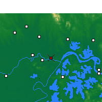 Nearby Forecast Locations - Wuhan - Map