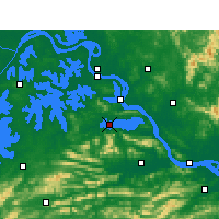 Nearby Forecast Locations - Daye - Map