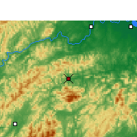 Nearby Forecast Locations - Anhua - Map