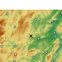 Nearby Forecast Locations - Fenghuang - Map