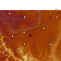 Nearby Forecast Locations - Anshun - Map