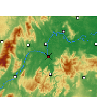 Nearby Forecast Locations - Lingling - Map