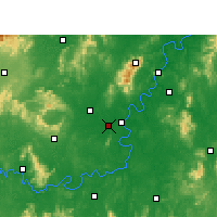 Nearby Forecast Locations - Hengnan - Map